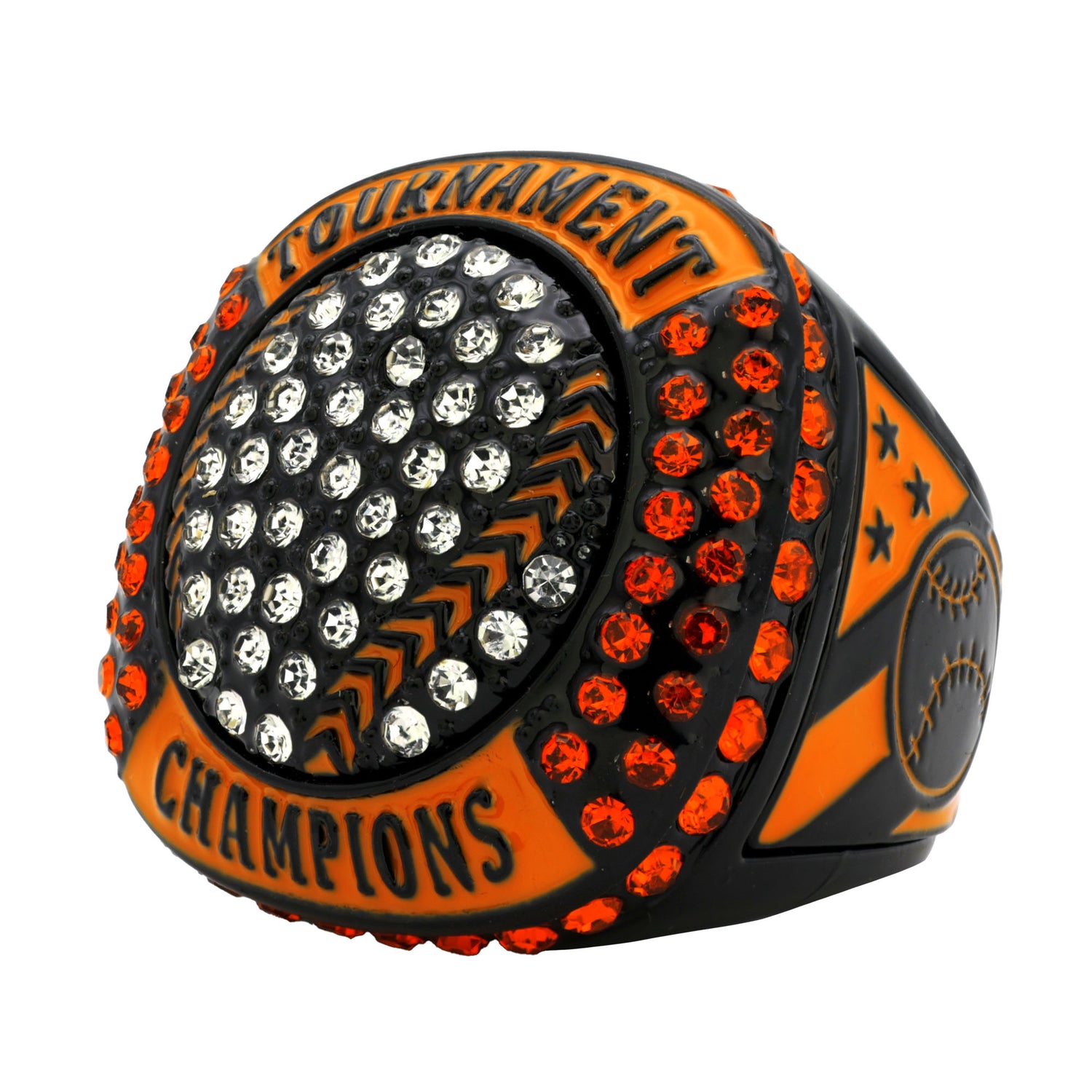 GEN25A BLACKOUT NEON ORANGE TOURNAMENT CHAMPIONS RING