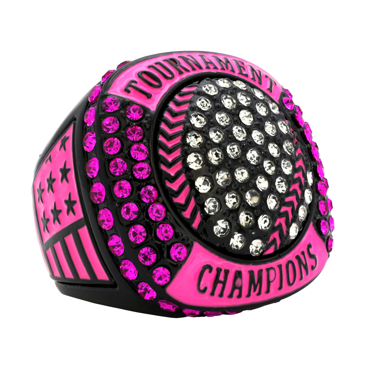 GEN25A BLACKOUT NEON PINK TOURNAMENT CHAMPIONS RING