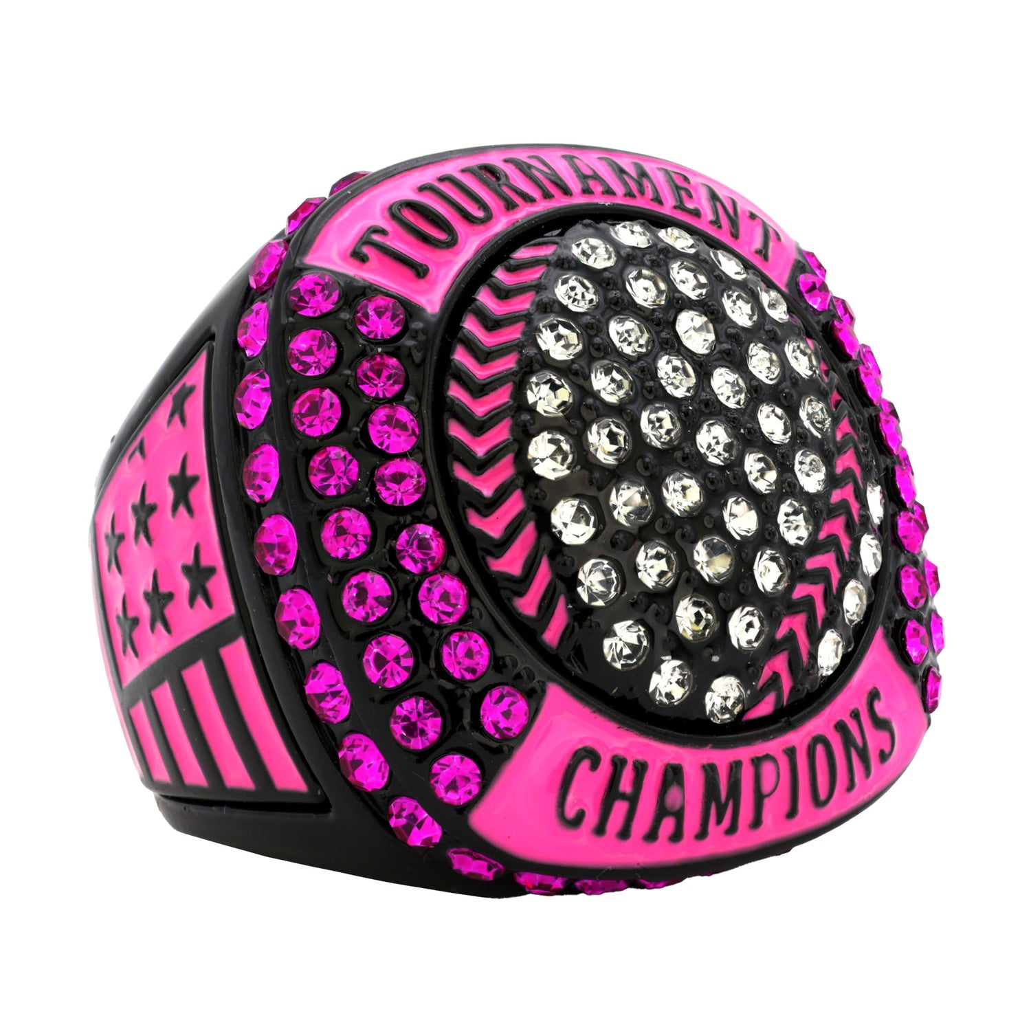 GEN25A BLACKOUT NEON PINK TOURNAMENT CHAMPIONS RING