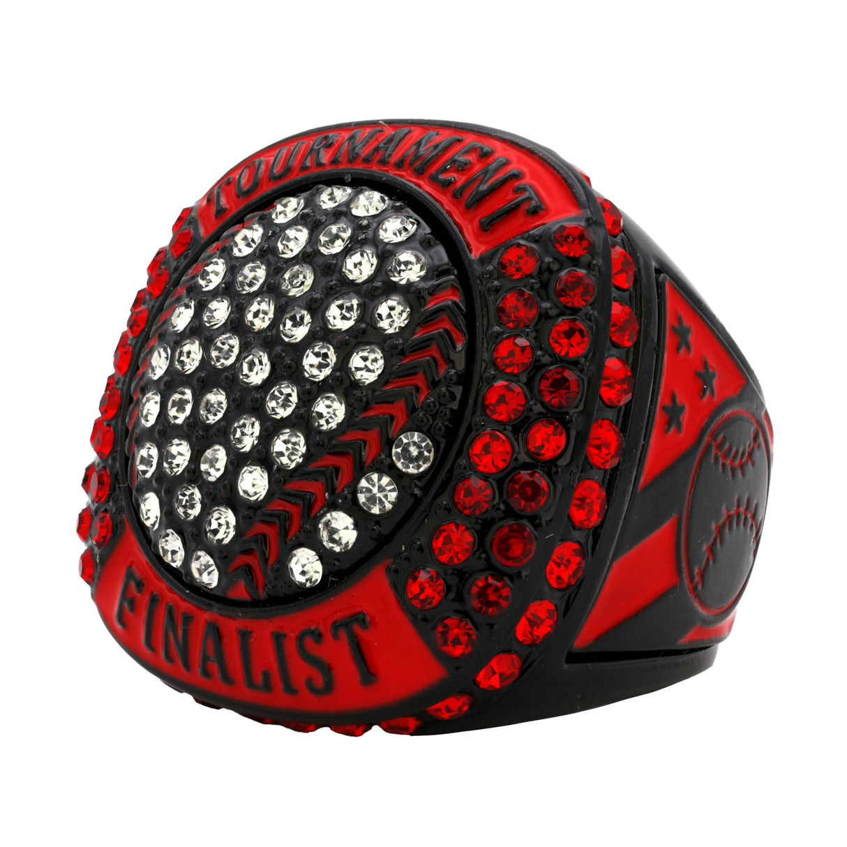 GEN25A BLACKOUT NEON RED TOURNAMENT FINALIST RING