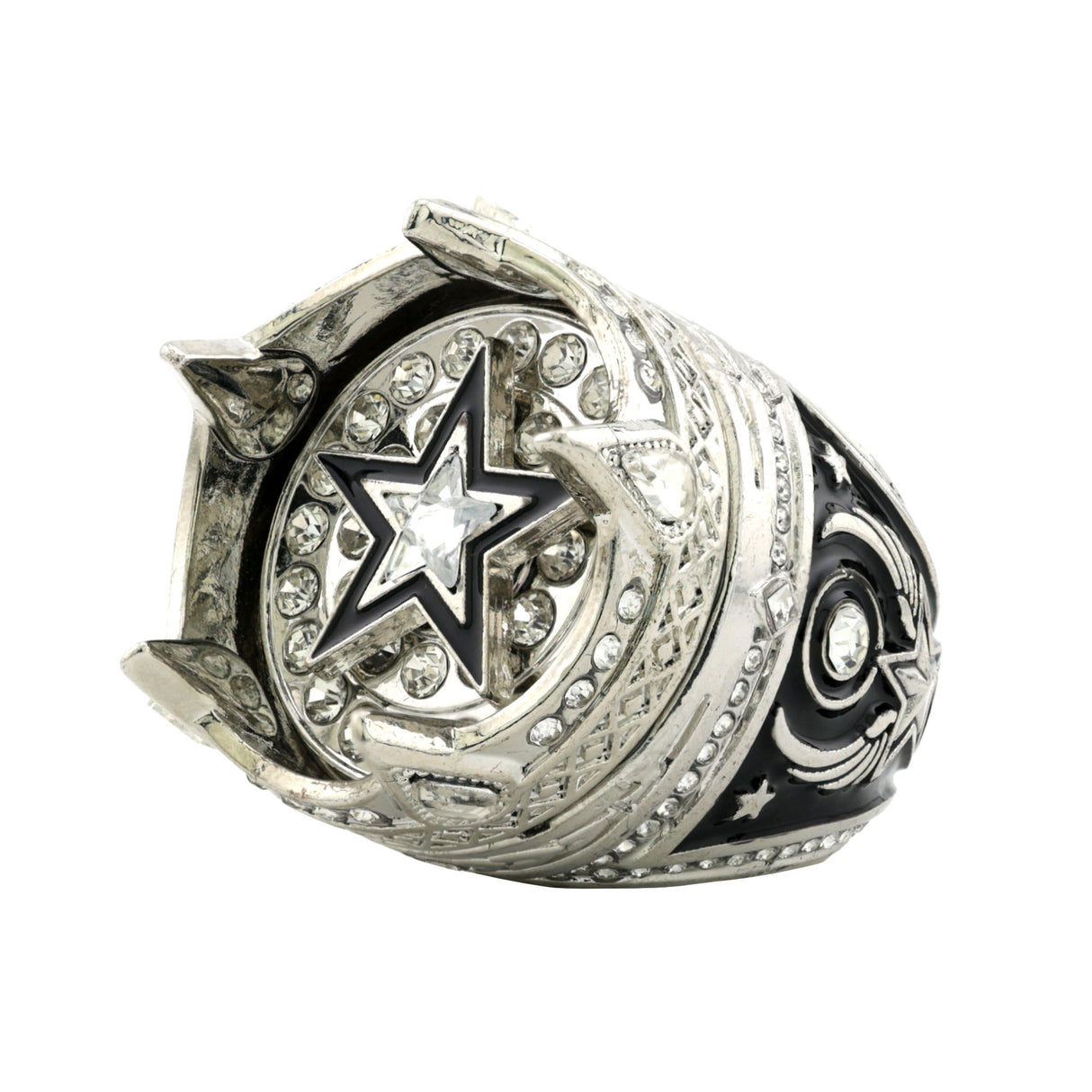 CROWN26 SILVER&SILVER RING