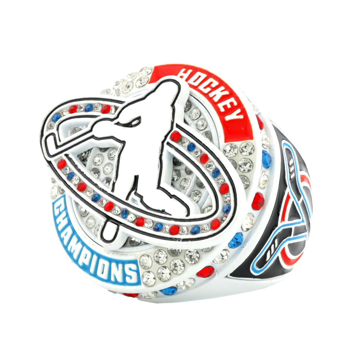 HOCKEY26 WHITEOUT CHAMPIONS RING