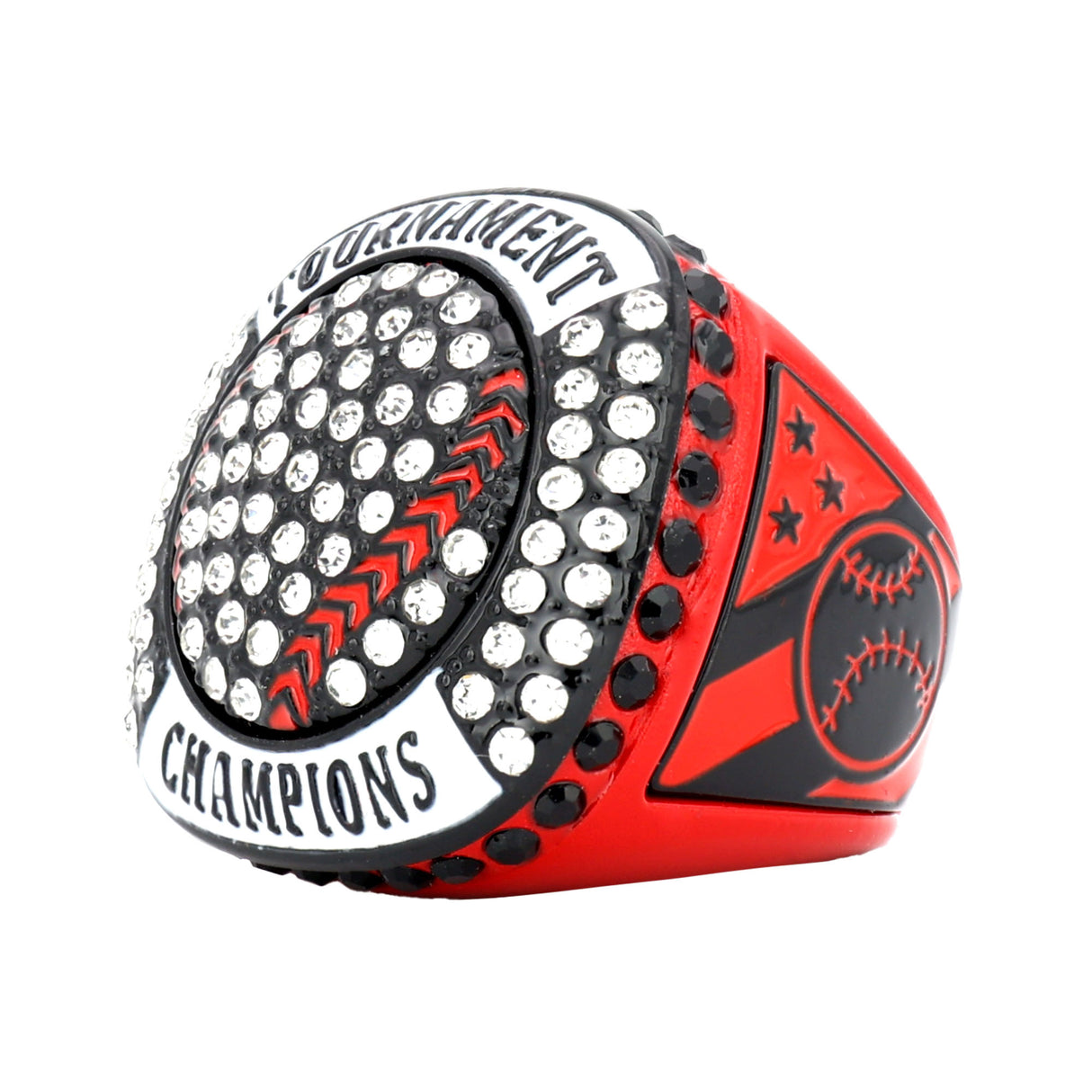GEN25A NEON RED TOURNAMENT CHAMPIONS RING