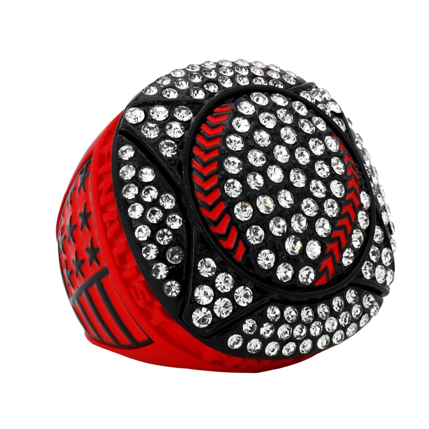 GEN25B NEON RED FINALIST RING