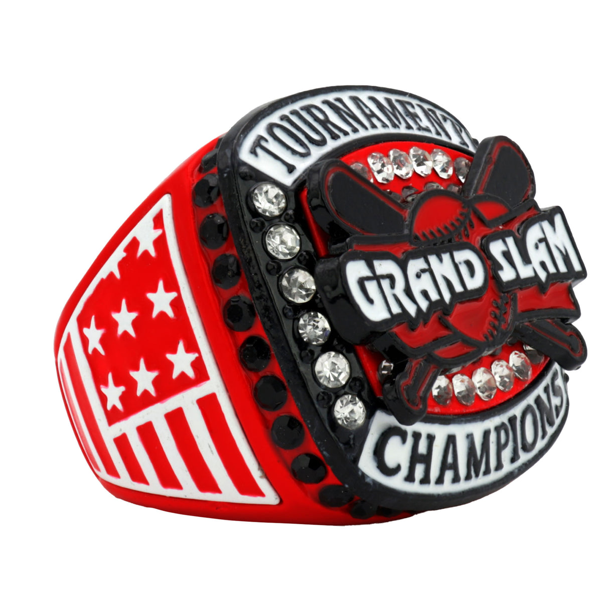 GS25 NEON RED CHAMPIONS RING