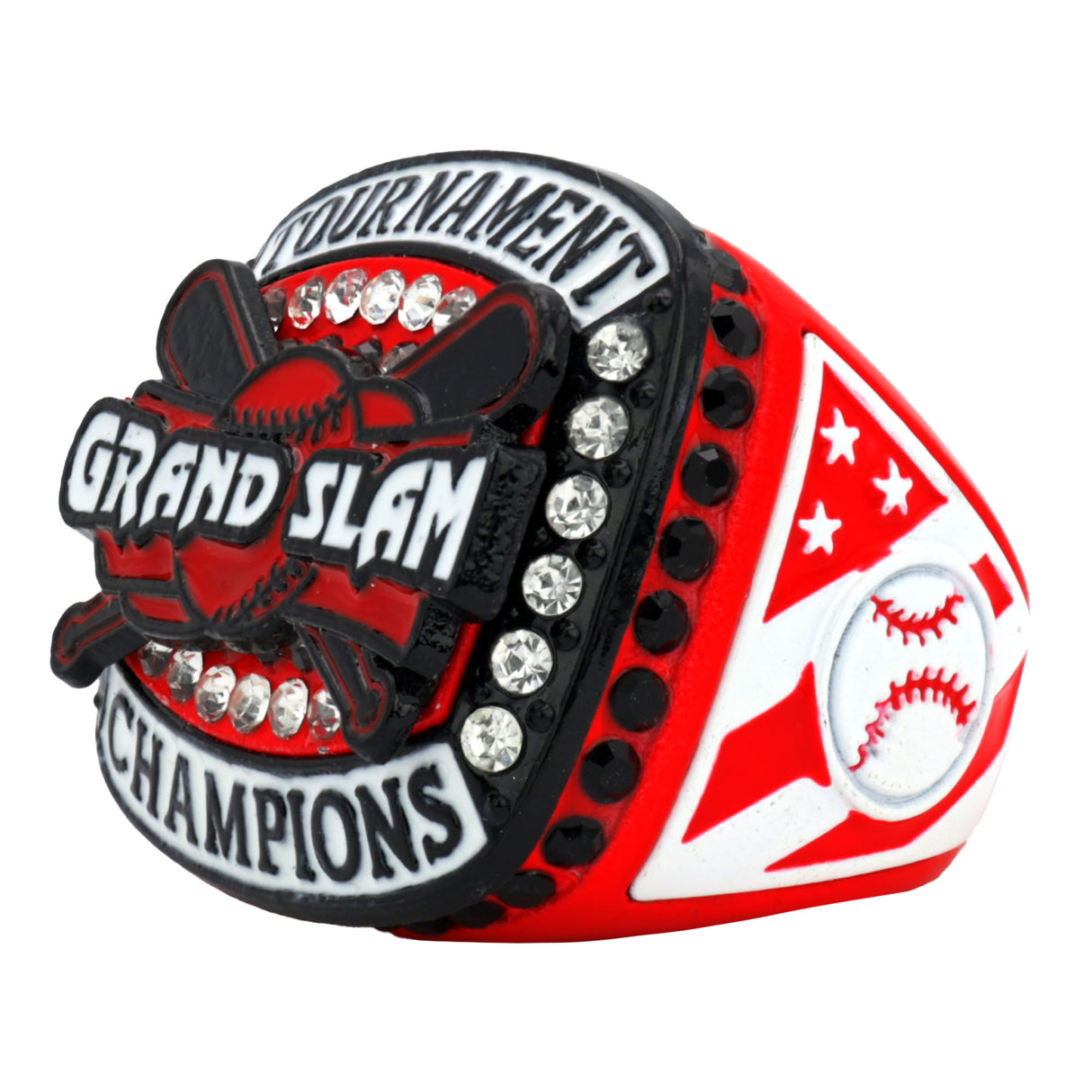 GS25 NEON RED CHAMPIONS RING