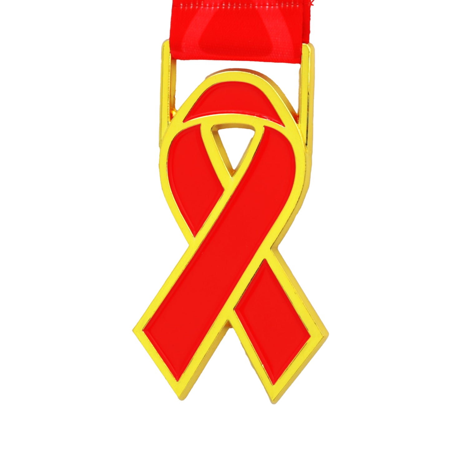 MED26 RIBBON GOLD&RED