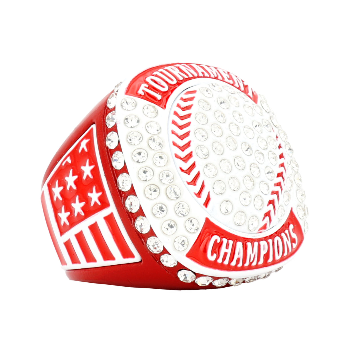 GEN25A RED&WHITE TOURNAMENT CHAMPIONS RING