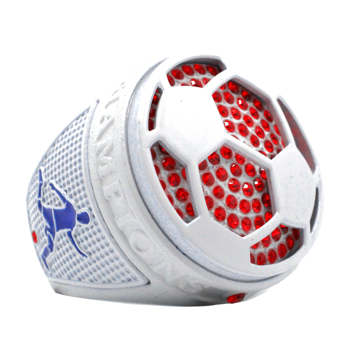 SOCCER2 WHITEOUT CHAMPIONS RING