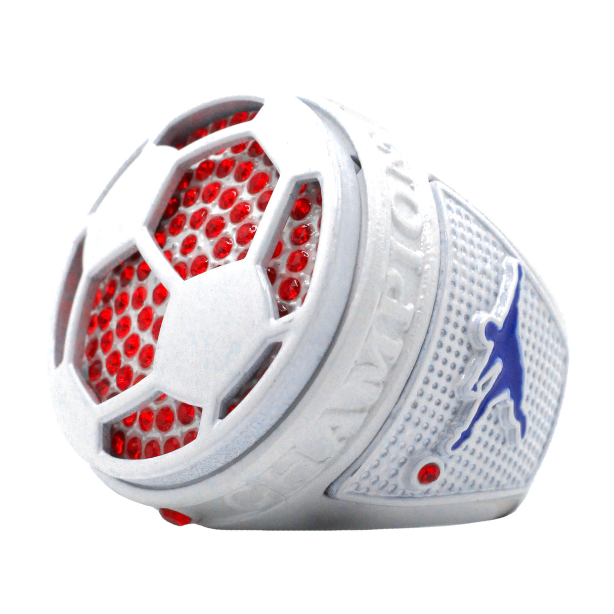 SOCCER2 WHITEOUT CHAMPIONS RING