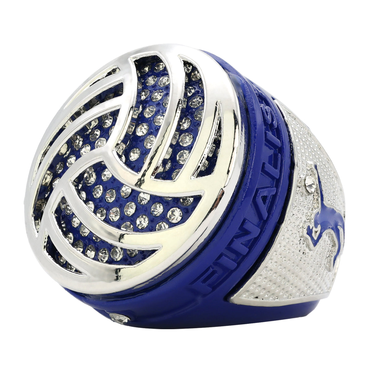 VOLLEYBALL ROYAL BLUE FINALIST RING