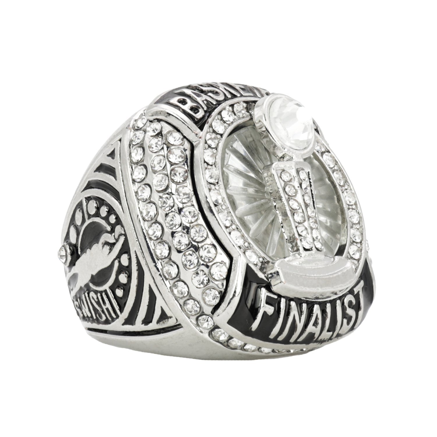 BASKETBALL25 SILVER FINALIST RING