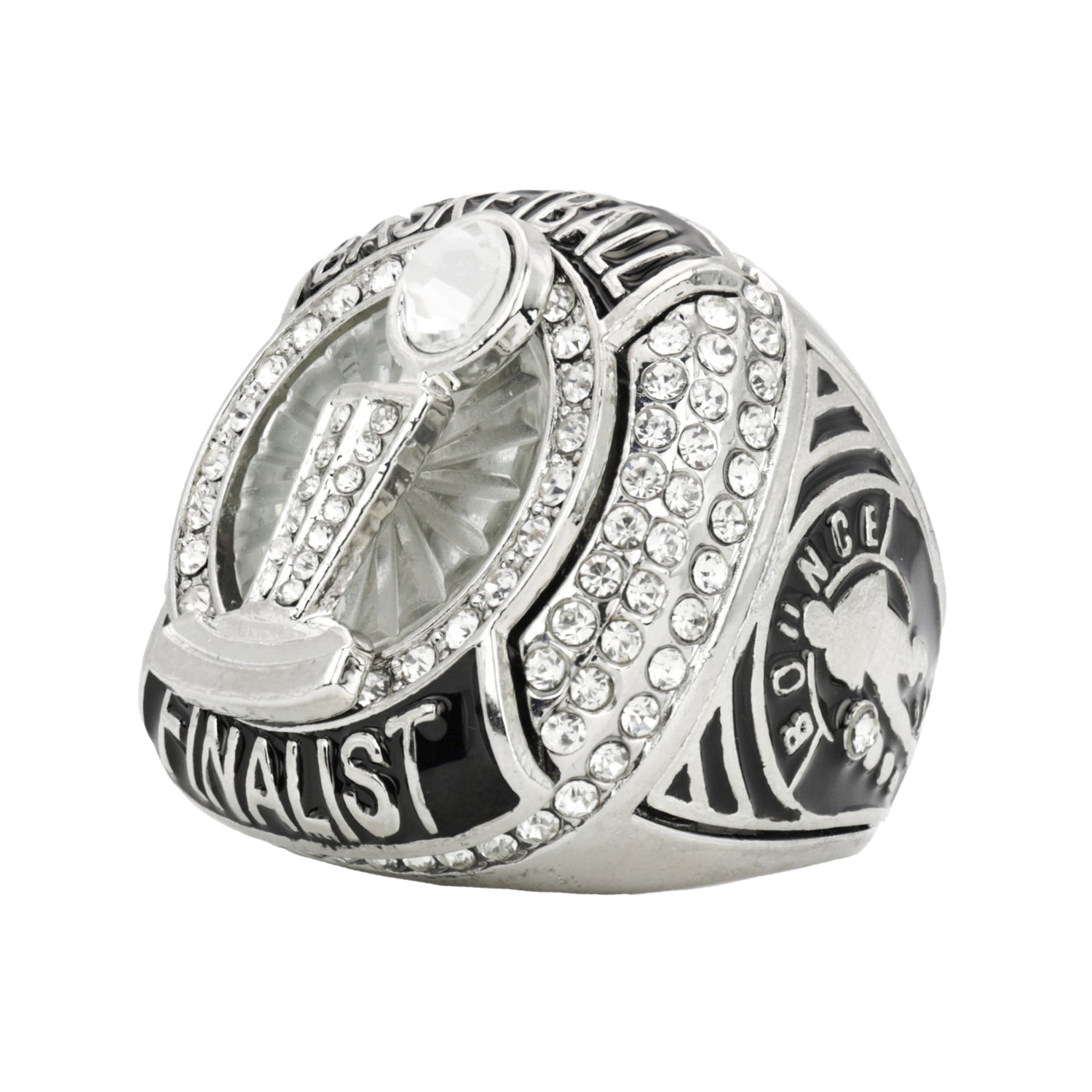 BASKETBALL25 SILVER FINALIST RING