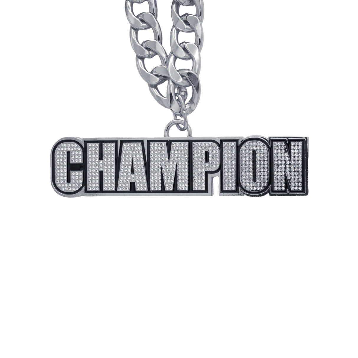 GEN STONE CHAIN SILVER&CLEAR CHAMPION