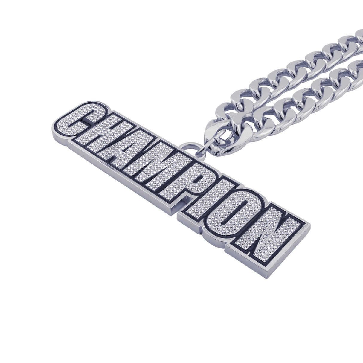 GEN STONE CHAIN SILVER&CLEAR CHAMPION