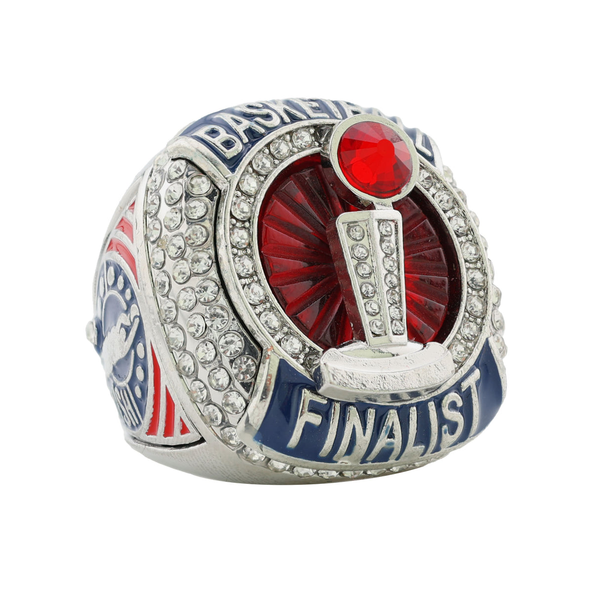 BASKETBALL25 SILVEROUT FINALIST RING