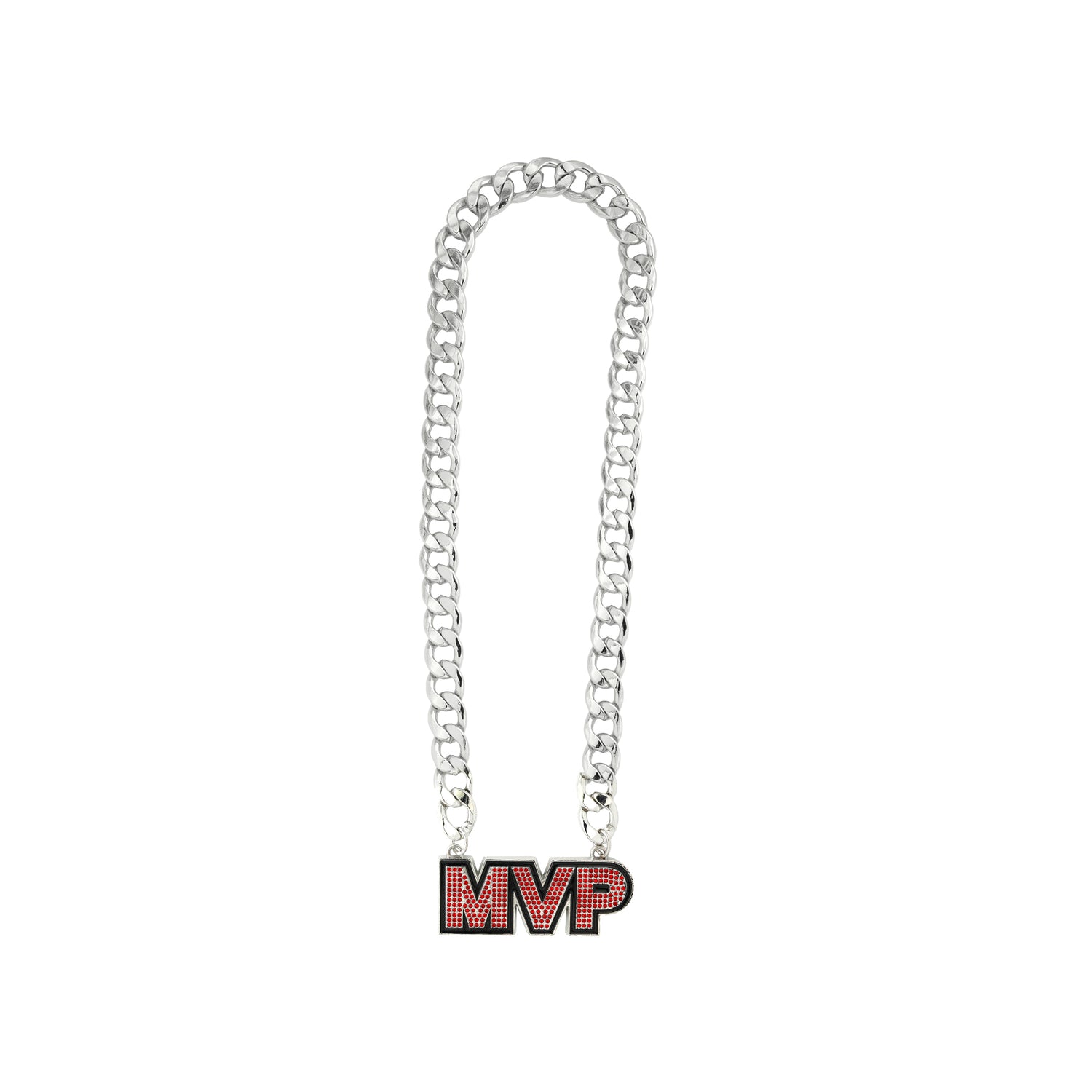 MVP STONE CHAIN SILVER/RED