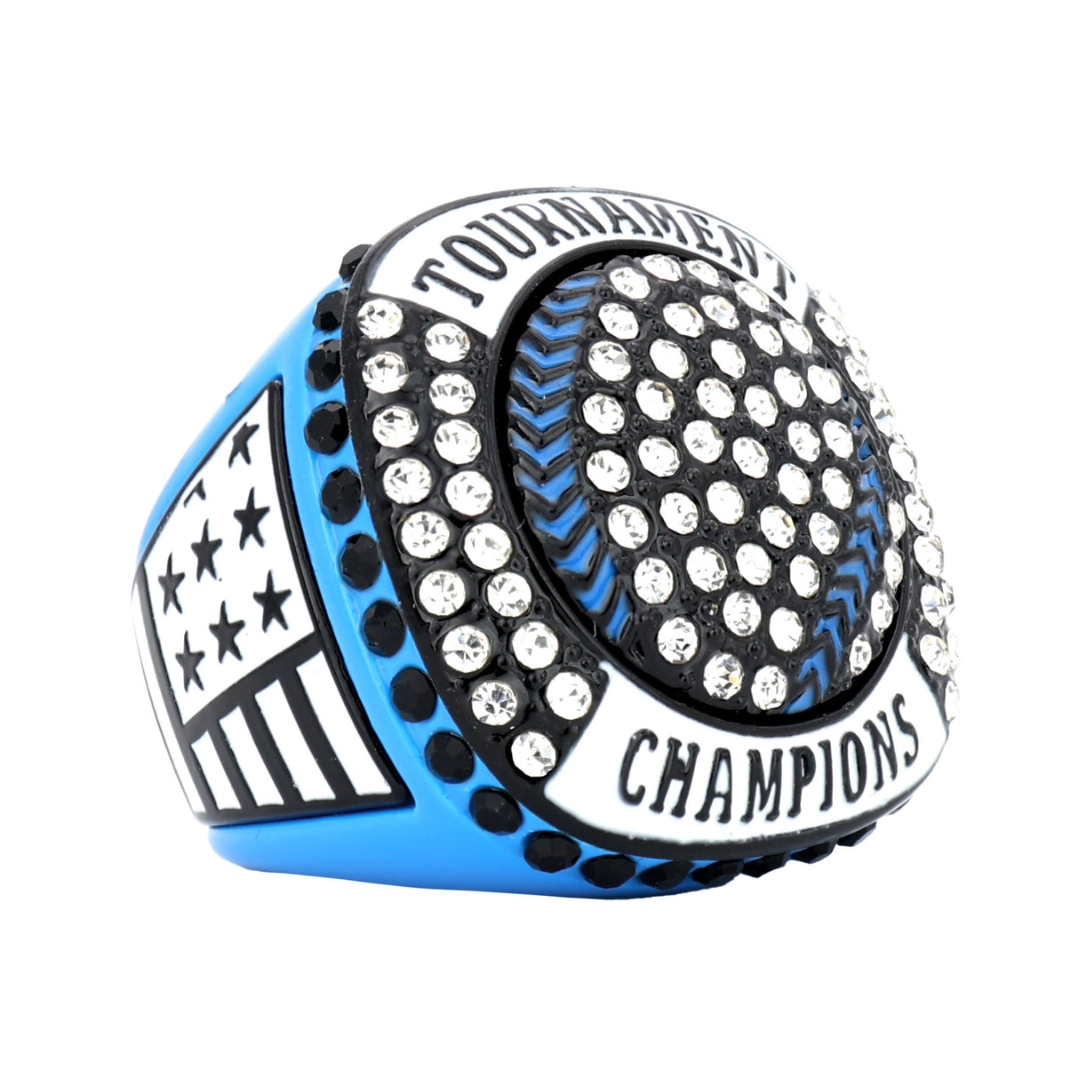 GEN25A NEON BLUE TOURNAMENT CHAMPIONS RING