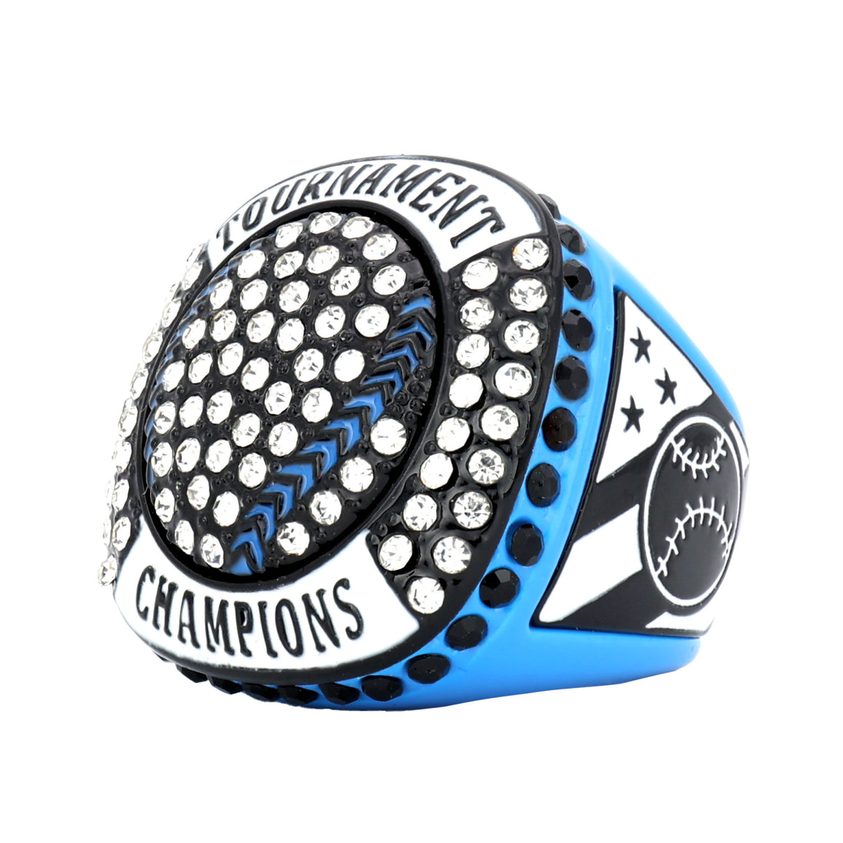 GEN25A NEON BLUE TOURNAMENT CHAMPIONS RING