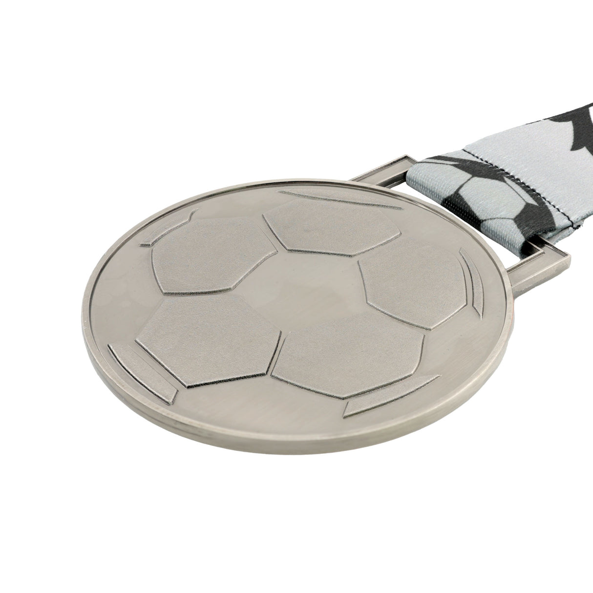GEN24 3" SOCCER MEDAL - ANTIQUE NICKEL