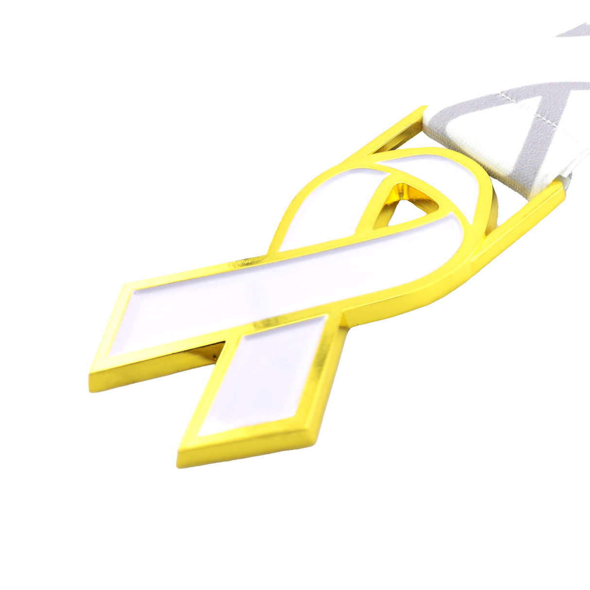 MED26 RIBBON GOLD&WHITE