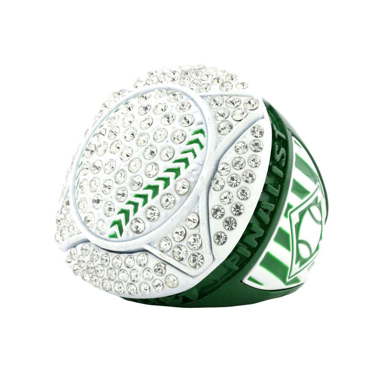 GEN25B GREEN&WHITE FINALIST RING
