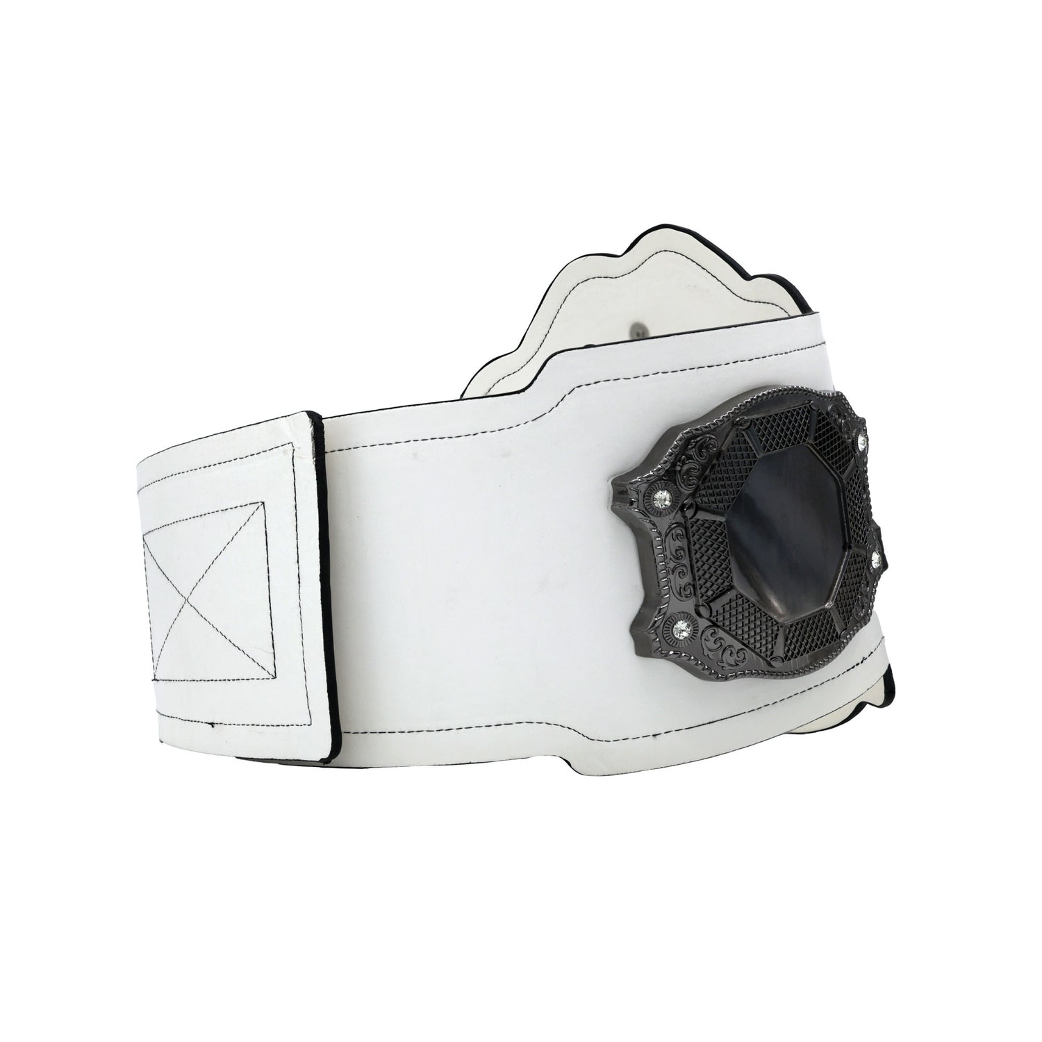 GEN2 CHAMPION BELT WHITE&GUNMETAL