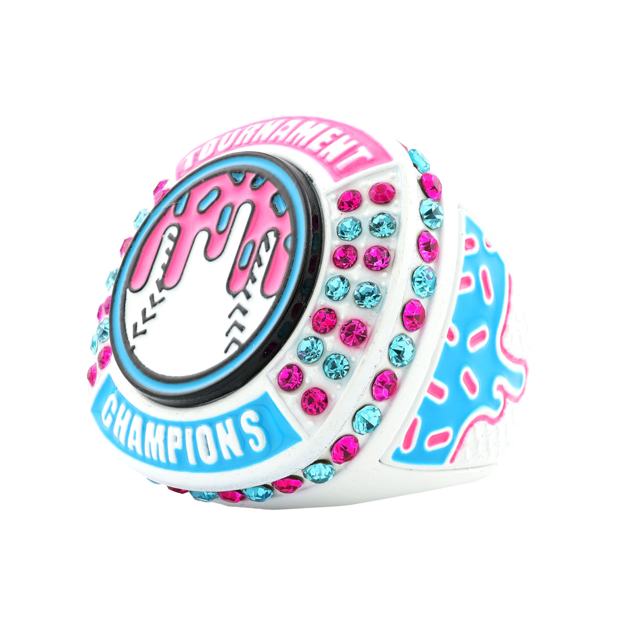 GEN25 DRIP BASEBALL WHITEOUT TOURNAMENT CHAMPIONS RING