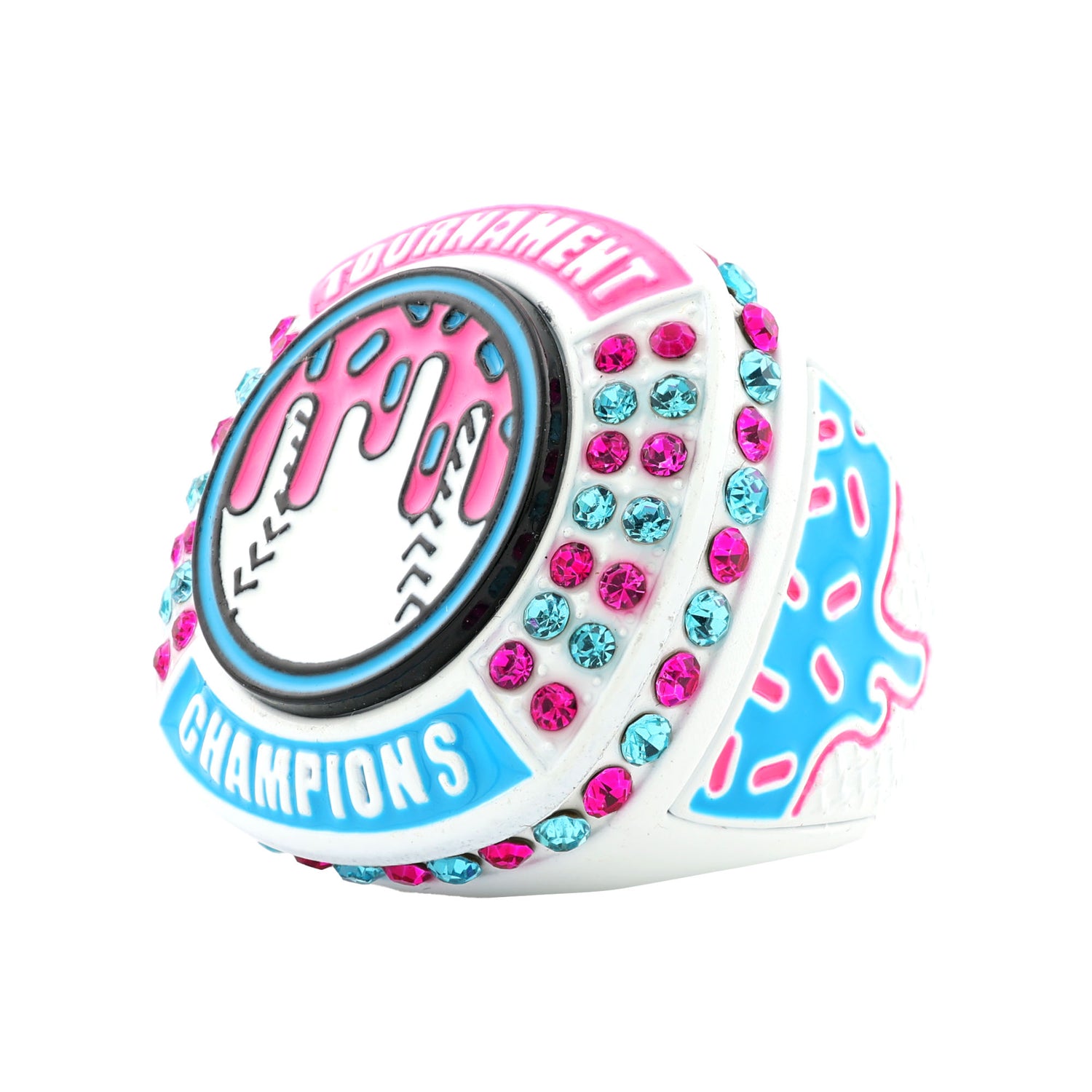 GEN25 DRIP BASEBALL WHITEOUT TOURNAMENT CHAMPIONS RING