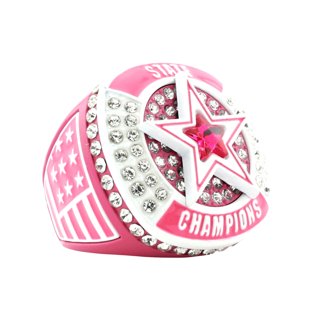 GEN26 PINK&WHITE STATE CHAMPIONS RING