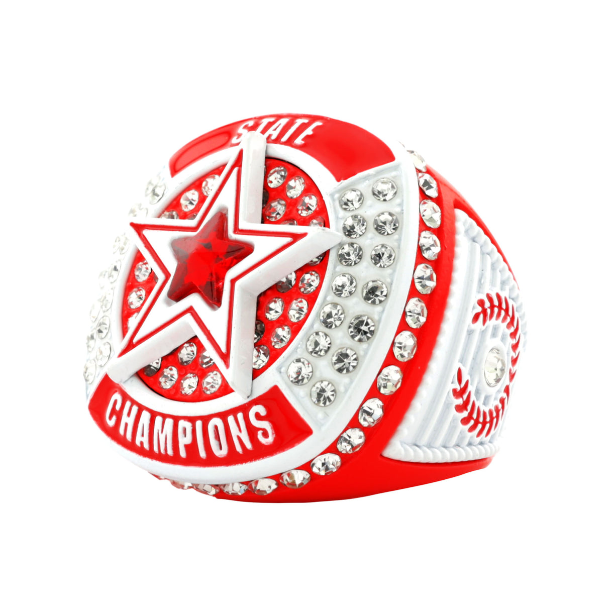 GEN26 RED&WHITE STATE CHAMPIONS RING