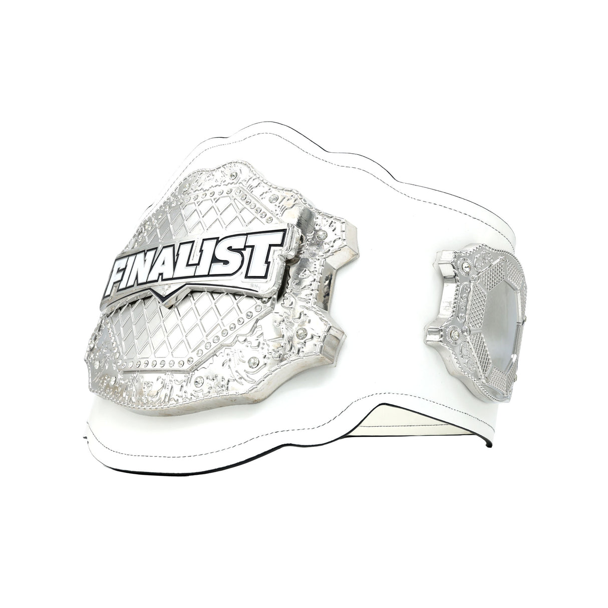 GEN2 FINALIST BELT WHITE&SILVER