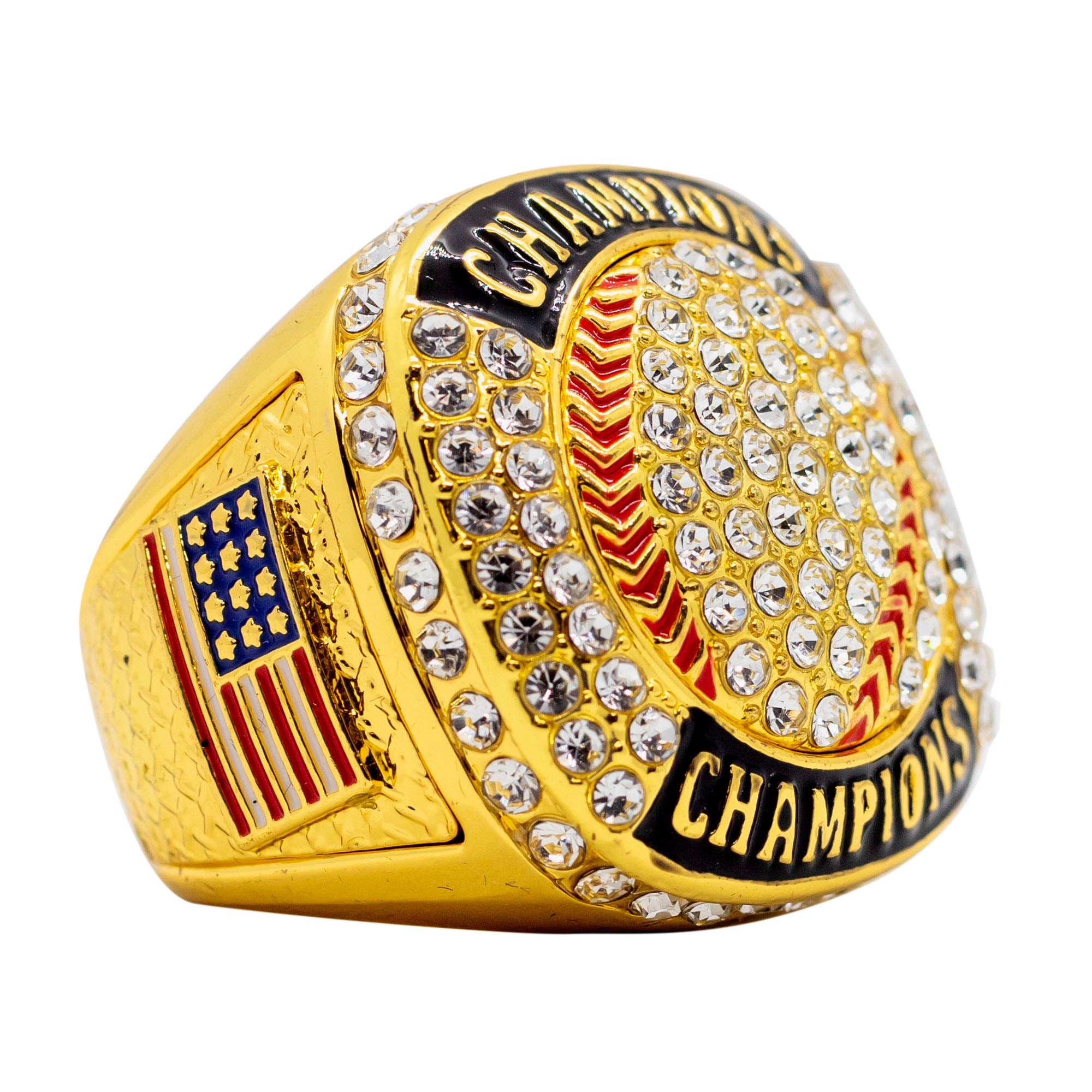 Gen5 Black League Champions Ring (Black/Gold) Size 11