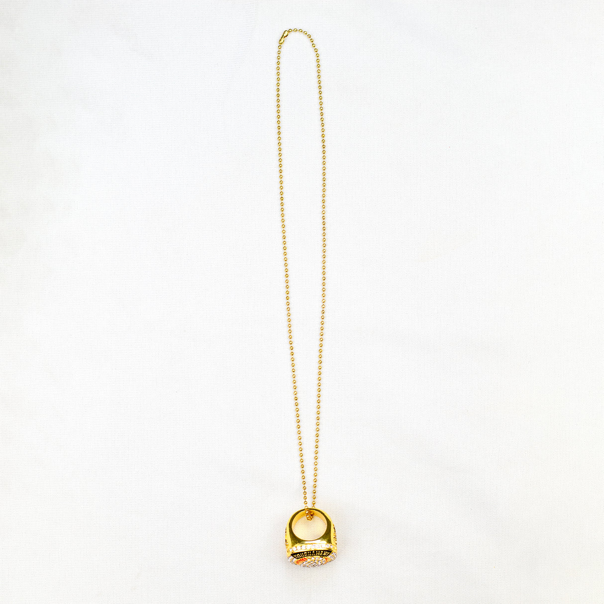Gold Ball Chain Necklaces (15 chains in 1 bag)