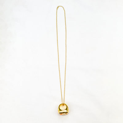 Gold Ball Chain Necklaces (15 chains in 1 bag)