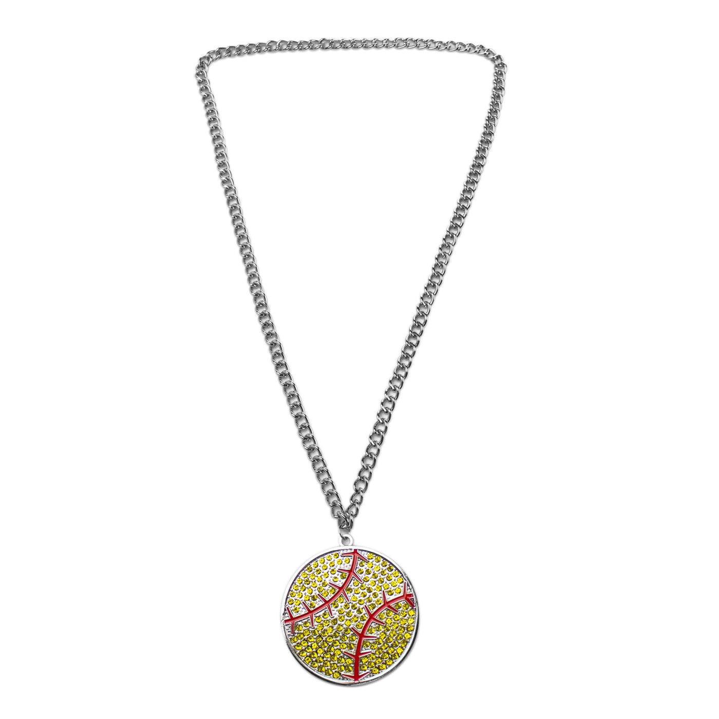 MED2 Ball Bling Medal (Silver/Yellow/Red)