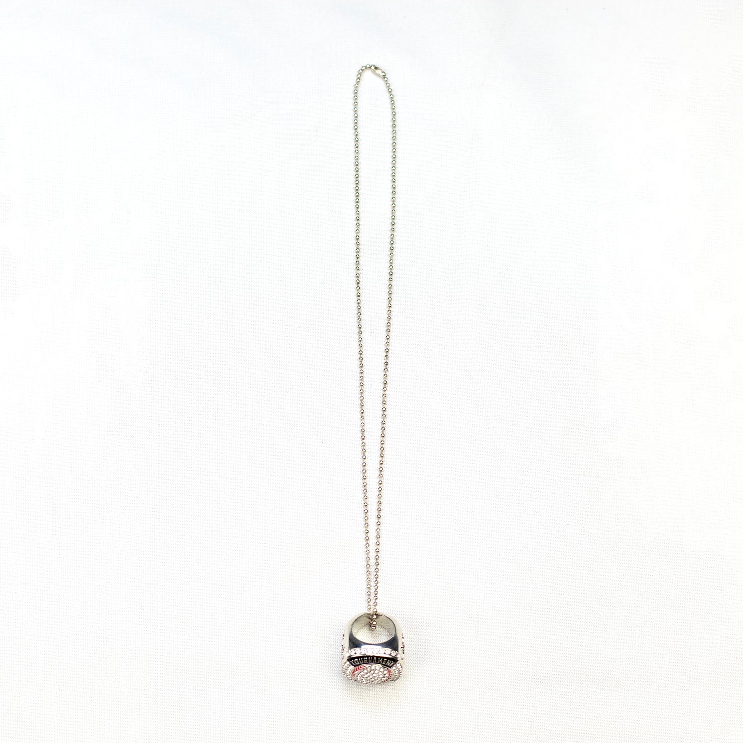 Silver Ball Chain Necklaces (15 chains in 1 bag)