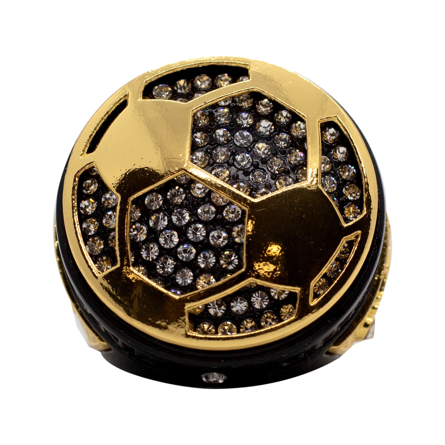 SOCCER2 BLACK CHAMPIONS RING