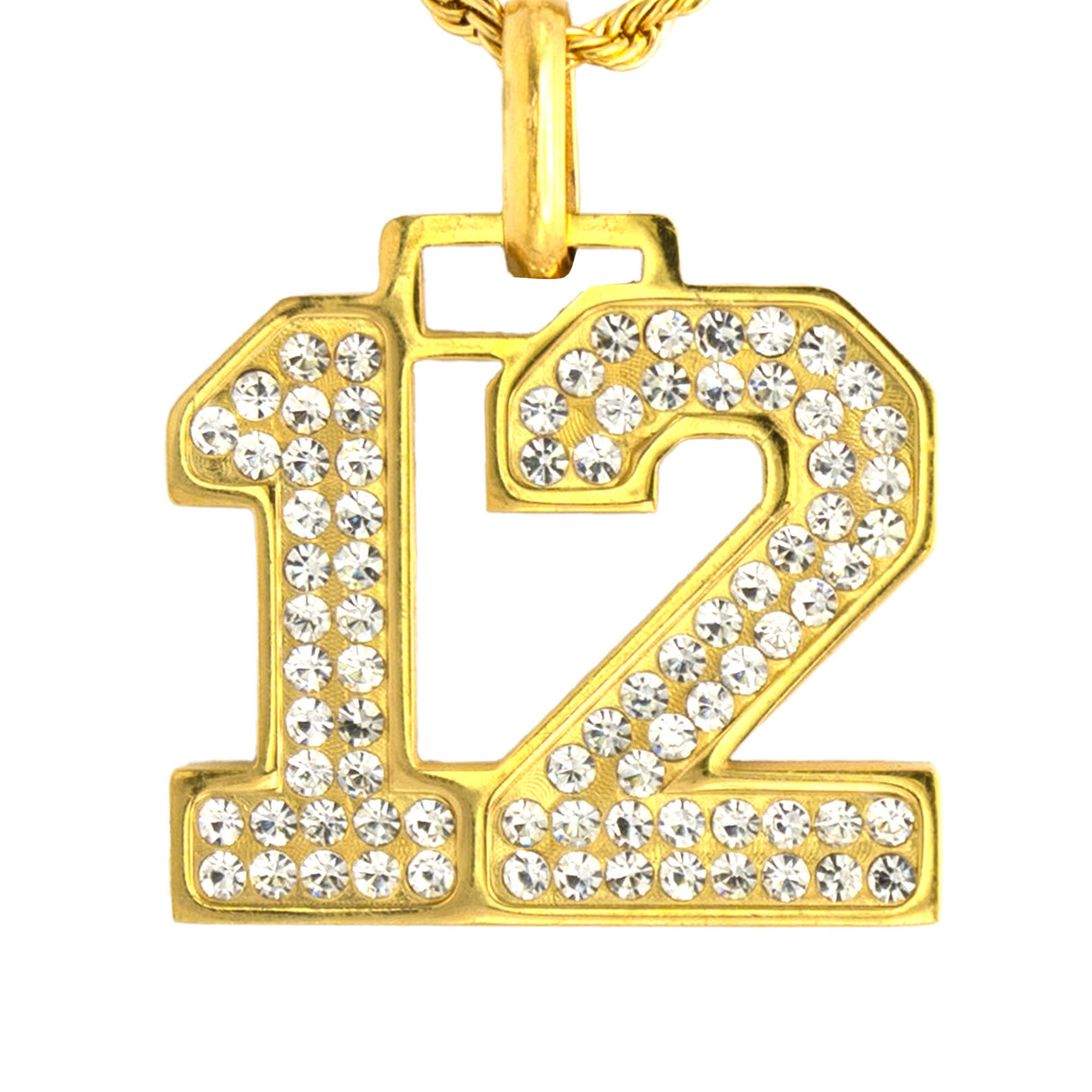 PLAYER NUMBER CHAIN - #12