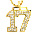 PLAYER NUMBER CHAIN - #17