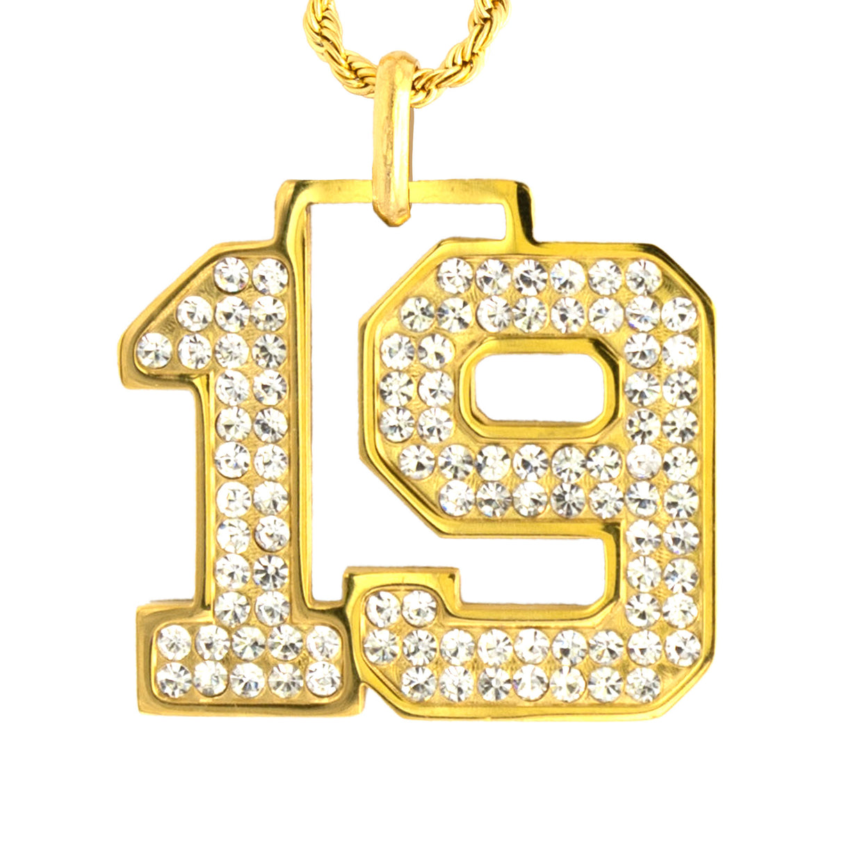 PLAYER NUMBER CHAIN - #19