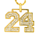 PLAYER NUMBER CHAIN - #24