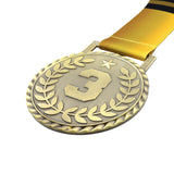 MED26 3 ANTIQUE BRONZE