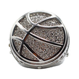 BASKETBALL2 SILVER Finalist Ring