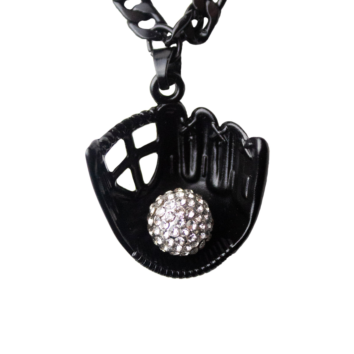 Black Glove Necklace