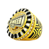 CHEER26 GOLD ALL STONES RING