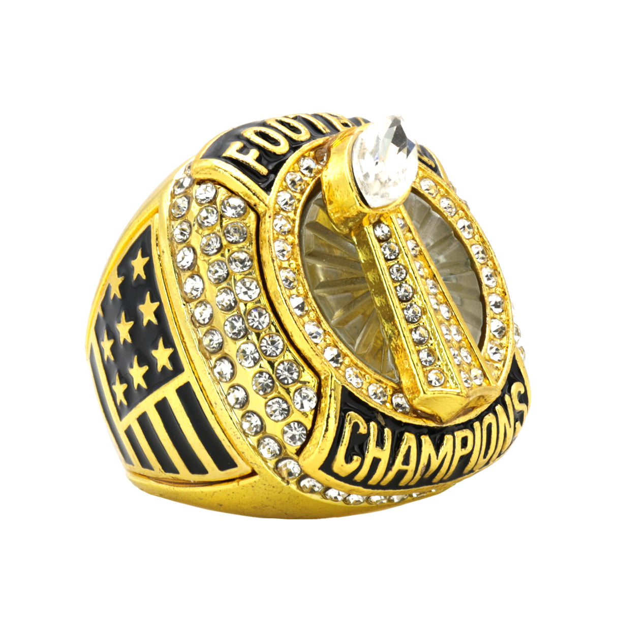 FOOTBALL25 GOLD CHAMPIONS RING