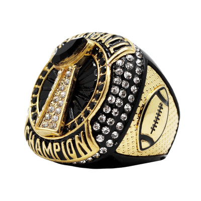 BLACK Football Champion Ring