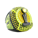 BASKETBALL25 NEON YELLOW CHAMPIONS RING