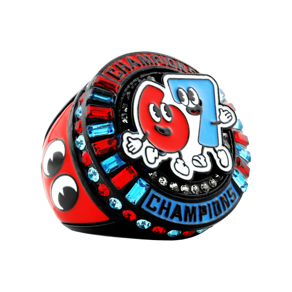 67 BLACK CHAMPIONS RING